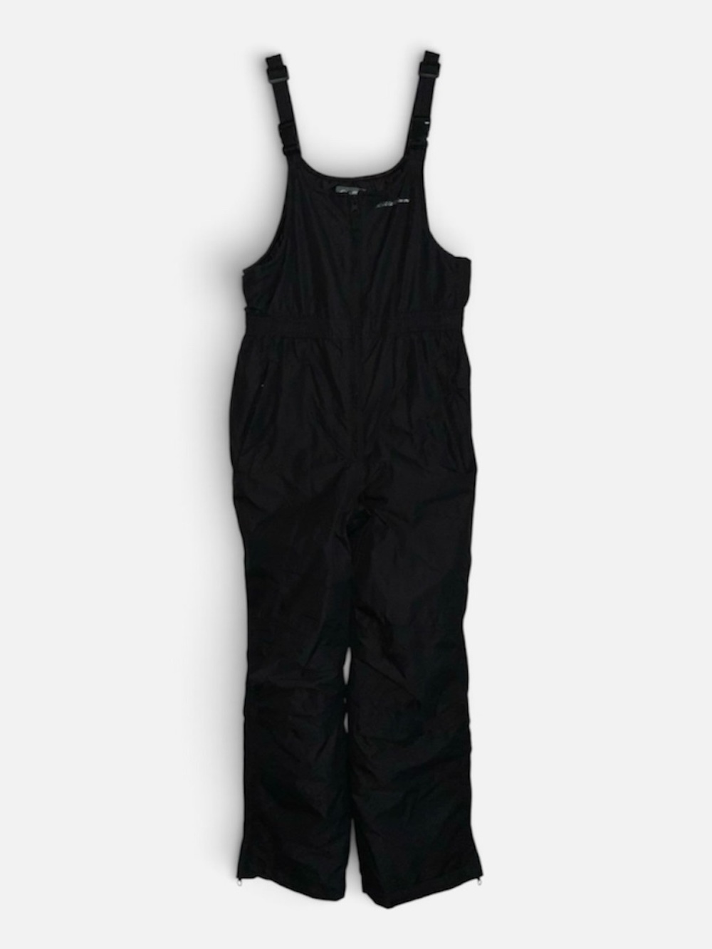 Eddie Bauer Kids Snow Bib Black Ski Insulated Winter Outdoors L 14 Flaw